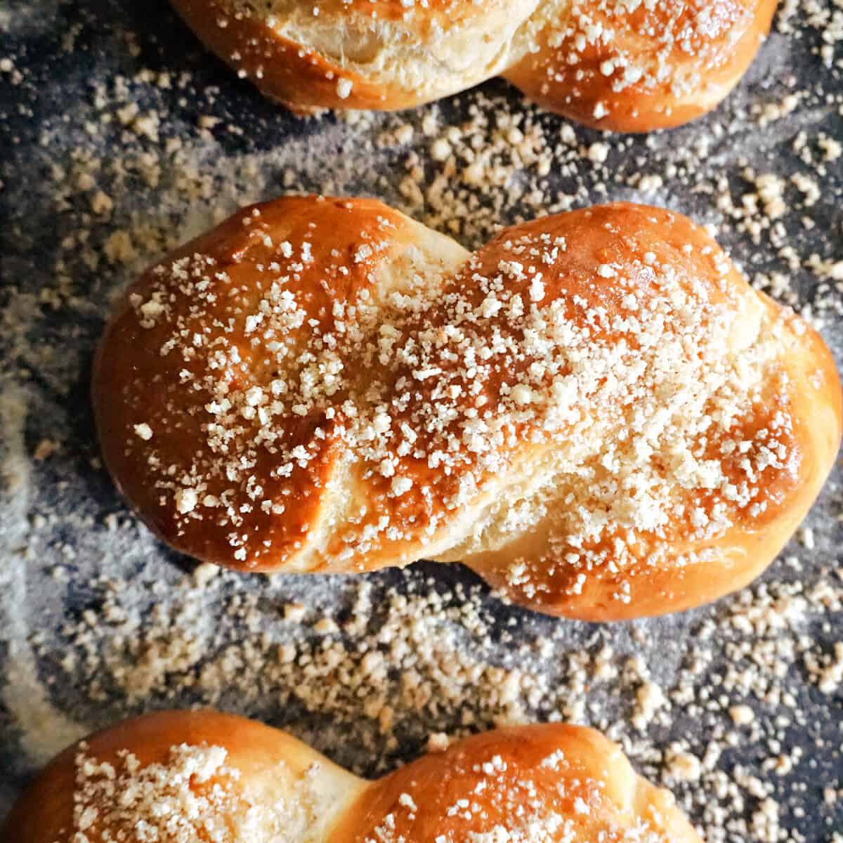 Romanian Mucenici (Sweet Honey Walnut Pastries)