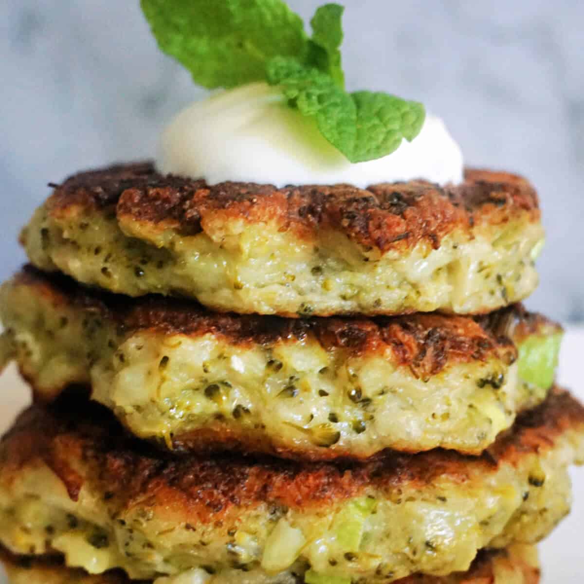 Easy Broccoli Fritters