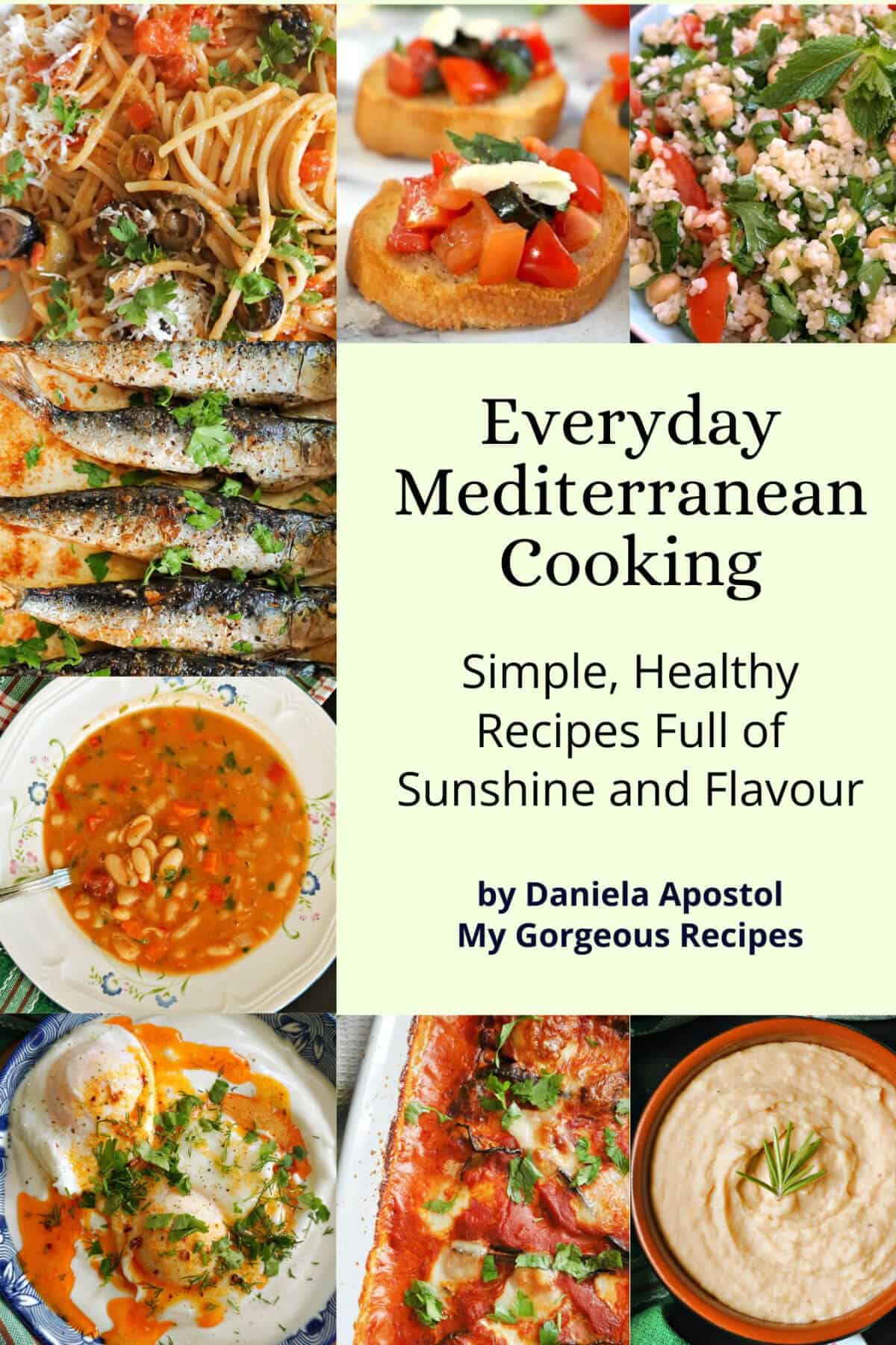 Cover of a cookbook.