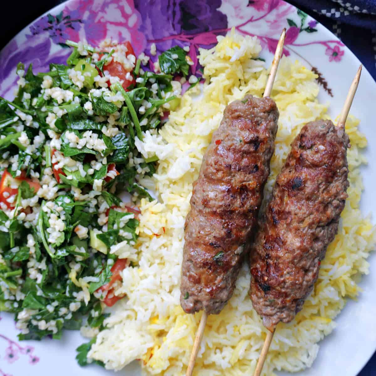 Easy Beef Kofta Kebabs
