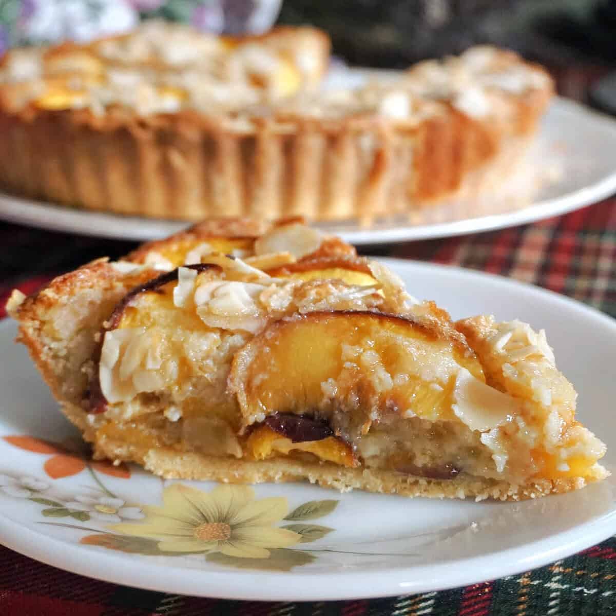 Tarta z brzoskwinie